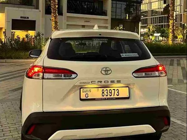 forDailyRentCorolla Cross Toyota